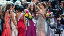 Miss Rhode Island, Olivia Culpo, is crowned during the 2012 Miss USA pageant, Sunday, June 3, 2012, in Las Vegas. - Provided courtesy of Richard Harbaugh / Miss Universe