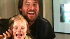 Jim Carrey and Jenny McCarthys son Evan appear in a photo posted on the actors official Twitter page on April 19, 2010. - Provided courtesy of Twitpic.com/1gvyus