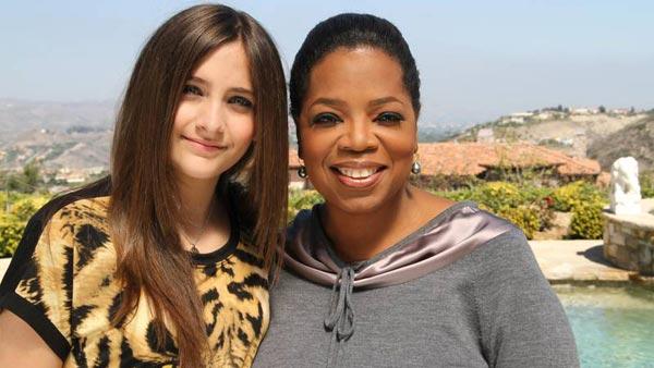 Paris Jackson (left), poses with Oprah Winfrey. Jackson is featured on a June 10 episode of the OWN series Oprahs Next Chapter. - Provided courtesy of Harpo, Inc. Paris Jackson (left), poses with Oprah Winfrey. Jackson is featured on a June 10 episode of the OWN series Oprahs Next Chapter. - Provided courtesy of Harpo, Inc.
