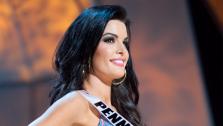 Miss Pennsylvania, Sheena Monnin, poses in a bikini during the Miss USA Presentation Show on May 30 from the Planet Hollywood Resort in Las Vegas, Nevada. - Provided courtesy of Miss USA / Darren Decker