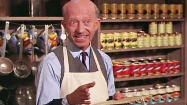 Frank Cady appears in a still from 'Green Acres.'