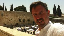 David Arquette Tweeted this photo on June 11, 2012, after he celebrated his bar mitzvah at Israels Western Wall, Judaisms holiest prayer site. - Provided courtesy of twitter.com/davidarquette/status/212172839799881730
