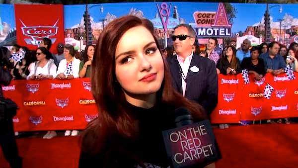 Ariel Winter talks to OnTheRedCarpet.com at the opening of Cars Land at Disneyland Resort in Anaheim, Calif. on June 13, 2012. - Provided courtesy of OTRC Ariel Winter talks to OnTheRedCarpet.com at the opening of Cars Land at Disneyland Resort in Anaheim, Calif. on June 13, 2012. - Provided courtesy of OTRC
