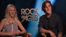 Julianne Hough and Diego Boneta talks to OnTheRedCarpet.com about Rock of Ages, which hits theaters on June 15, 2012. - Provided courtesy of OTRC