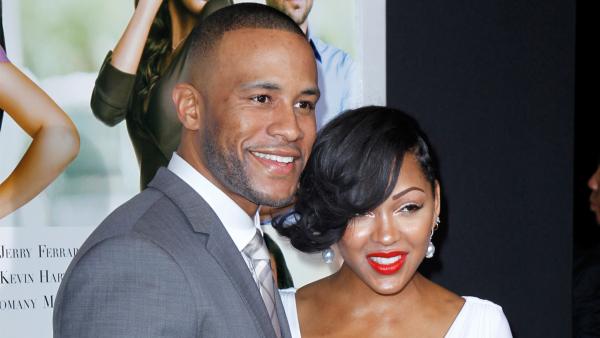 Meagan Good marries fiance DeVon Franklin at winery in Malibu.