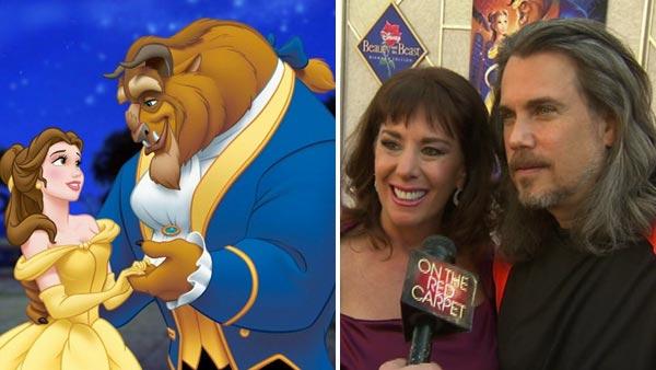Belle appears in a scene from 'Beauty and the Beast.' / Paige O'Hara and Robby Benson talk to OnTheRedCarpet.com at a screening of 'Beauty and the Beast' to mark its new Blu-ray hi-def Diamond Collection edition on Oct. 2, 2010.