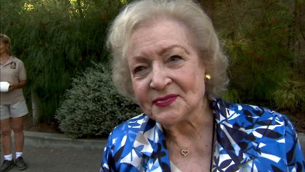 Betty White talks to OnTheRedCarpet.com at the Greater Los Angeles Zoo Associations 42nd Annual Beastly Ball on Saturday, June 16, 2012. - Provided courtesy of OTRC Betty White talks to OnTheRedCarpet.com at the Greater Los Angeles Zoo Associations 42nd Annual Beastly Ball on Saturday, June 16, 2012. - Provided courtesy of OTRC