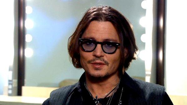 Johnny Depp talks about 'The Lone Ranger' at Disney CinemaCon on April 24, 2012.
