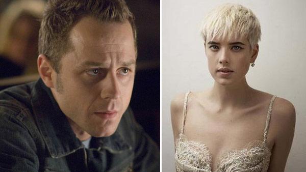 Giovanni Ribisi appears in a still from the 2007 film, 'Perfect Stranger.' / Agyness Deyn appears in an undated photo from her Facebook page.