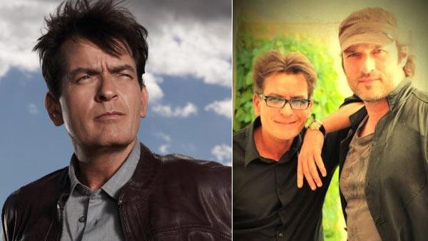 Charlie Sheen appears in a promotional photo for his FX series, Anger Management. / Charlie Sheen and Robert Rodriguez appear in a photo from Rodriguezs official Twitter profile. - Provided courtesy of FX / Greg Gayne / https://twitter.com/Rodriguez/ Charlie Sheen appears in a promotional photo for his FX series, Anger Management. / Charlie Sheen and Robert Rodriguez appear in a photo from Rodriguezs official Twitter profile. - Provided courtesy of FX / Greg Gayne / https://twitter.com/Rodriguez/