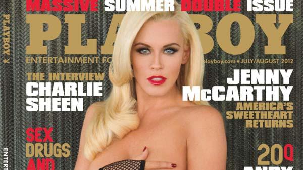Jenny McCarthy appears on the cover of Playboy magazines July / August 2012 issue. - Provided courtesy of Playboy Jenny McCarthy appears on the cover of Playboy magazines July / August 2012 issue. - Provided courtesy of Playboy