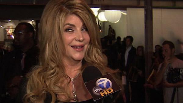 Kirstie Alley speaks to OnTheRedCarpet.com at the opening of her 'Organic Liaison' health food store in Los Angeles on Wednesday, March 9, 2011.