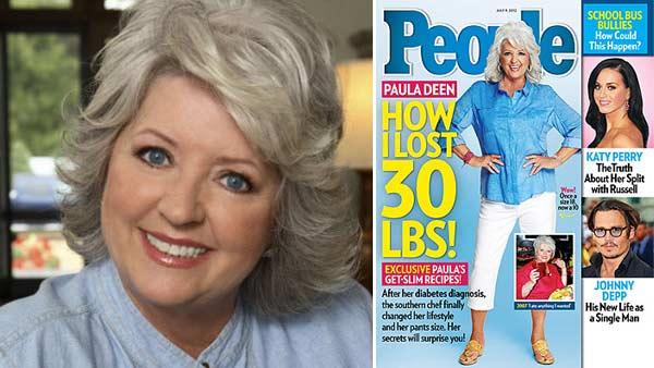 Paula Deen appears in a 2010 promotional photo posted on the Food Network's website. / Paula Deen appears on a June 2012 cover of People magazine.