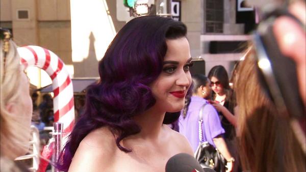 Katy Perry appears at the premiere of her film 'Part of Me 3D' at Grauman's Chinese Theatre in Hollywood, California on June 26, 2012.