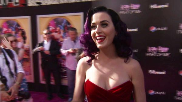 Katy Perry appears at the premiere of her film 'Part of Me 3D' at Grauman's Chinese Theatre in Hollywood, California on June 26, 2012.