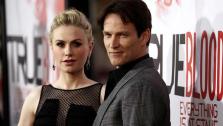 Anna Paquin, left, and Stephen Moyer attend the premiere of HBOs True Blood on Wednesday, May 30, 2012 in Los Angeles. - Provided courtesy of AP / Matt Sayles