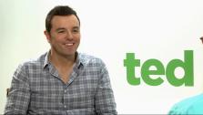 Seth MacFarlane talks to OnTheRedCarpet.com about the movie Ted in June 2012.