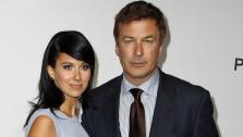 Alec Baldwin and his fiance Hilaria Thomas arrive at Chopards Mystere masked ball at the 65th international Cannes film festival in Cannes, France on May 21, 2012. - Provided courtesy of Photo courtesy of Chopard