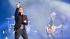 Rob Thomas is pictured on stage at a Matchbox...