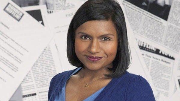 Mindy Kaling appears in a promotional photo for 'The Office.'