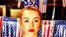 Miley Cyrus appears in a photo posted on her official Twitter page on July 4, 2012.