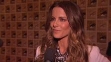 Kate Beckinsale talks about Total Recall at San Diego Comic-Con on July 13, 2012. - Provided courtesy of none / Columbia Pictures