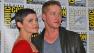 Ginnifer Goodwin and Josh Dallas appear at Comic-Con on July 14, 2012, for the Once Upon A Time panel.