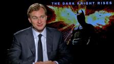 Christopher Nolan talks to OnTheRedCarpet.com about The Dark Knight Rises in a junket interview on July 9, 2012. - Provided courtesy of OTRC