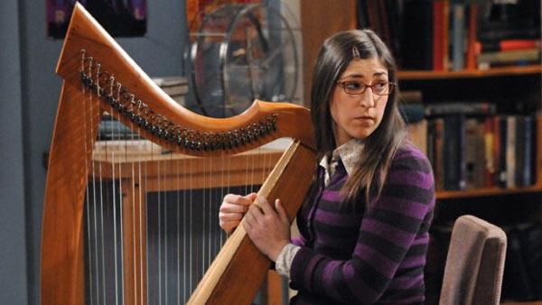 Mayim Bialik appears in a scene from the CBS series 'The Big Bang Theory' in 2012.