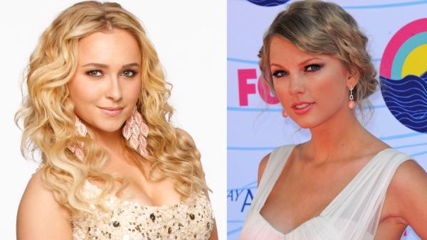 Hayden Panettiere appears in a promotional photo for ABCs Nashville. / Taylor Swift arrives at the 2012 Teen Choice Awards on July 22, 2012 in Universal City, Calif. - Provided courtesy of ABC /Craig Sjodin / FOX / Scott Kirkland Hayden Panettiere appears in a promotional photo for ABCs Nashville. / Taylor Swift arrives at the 2012 Teen Choice Awards on July 22, 2012 in Universal City, Calif. - Provided courtesy of ABC /Craig Sjodin / FOX / Scott Kirkland