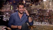 Colin Farrell talks to OnTheRedCarpet.com about Total Recall in a July 2012 press junket for the film. - Provided courtesy of OTRC