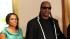 Singer Stevie Wonder and Kai Millard Morris...
