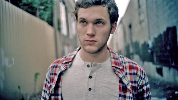 Phillip Phillips appears in a scene from his August 2012 music video for his single Home. - Provided courtesy of Interscope Records Phillip Phillips appears in a scene from his August 2012 music video for his single Home. - Provided courtesy of Interscope Records