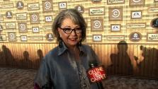 Roseanne Barr talks to OnTheRedCarpet.com before a taping of The Comedy Central Roast of Roseanne on Aug. 4, 2012. - Provided courtesy of OTRC