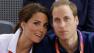 Prince William, right, and wife Kate, Duke and Duchess of Cambridge, watch track cycling at the velodrome during the 2012 Summer Olympics on Thursday, Aug. 2, 2012, in London.