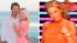 Mike Modano, left, and Willa Ford appear in a...