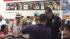 Joan Rivers escorted out of Costco by police Wearing sunglasses, Joan Rivers is approached by a police officer called by Costco in Burbank on a complaint that the comedienne made an unannounced and unauthorized appearance at the store on Tuesday, Aug. 07, 2012. - Provided courtesy of KABC