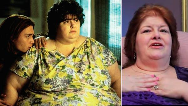 Darlene Cates appears in Whats Eating Gilbert Grape in 1993 with Johnny Depp. / Darlene Cates appears in a July 2012 interview with Dallas Morning News. - Provided courtesy of Dallas Morning News / Paramount Pictures Darlene Cates appears in Whats Eating Gilbert Grape in 1993 with Johnny Depp. / Darlene Cates appears in a July 2012 interview with Dallas Morning News. - Provided courtesy of Dallas Morning News / Paramount Pictures