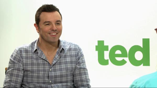 Seth MacFarlane talks to OnTheRedCarpet.com about the movie 'Ted' in June 2012.