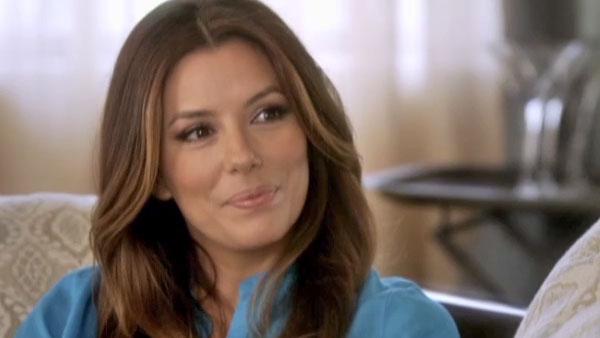 Eva Longoria appears in an interview on 'The Conversation with Amanda de Cadenet' which aired on May 10, 2012.
