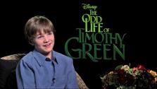 CJ Adams talks to OnTheRedCarpet.com about The Odd Life of Timothy Green on August 10, 2012. - Provided courtesy of OTRC