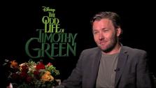 Joel Edgerton talks to OnTheRedCarpet.com about The Odd Life of Timothy Green on August 10, 2012. - Provided courtesy of OTRC