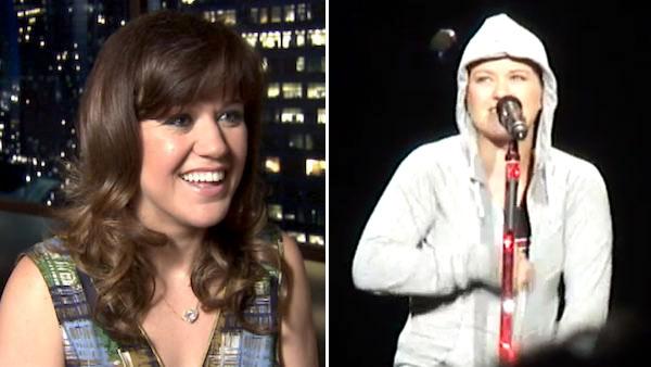 Kelly Clarkson talks to OnTheRedCarpet.com about Duets in May 2012. / Kelly Clarkson performs Lose Yourself during her Detorit concert on August 10, 2012. - Provided courtesy of OTRC / YouTube.com Kelly Clarkson talks to OnTheRedCarpet.com about Duets in May 2012. / Kelly Clarkson performs Lose Yourself during her Detorit concert on August 10, 2012. - Provided courtesy of OTRC / YouTube.com
