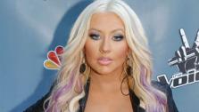 Christina Aguilera appears at a press conference for The Voice in Malibu, California, on August 10, 2012. - Provided courtesy of NBC
