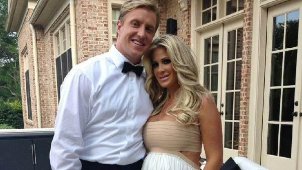 Kim Zociak and Kroy Biermann appear in a photo posted on her official Twitter page on May 18, 2012.
