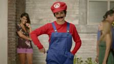 Penelope Cruz appears in an ad for Super Mario Bros. 2 for Nintendo 3DS and Nintendo 3DS XL in August 2012. - Provided courtesy of Nintendo