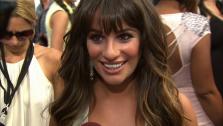 Lea Michele talks to OnTheRedCarpet.com about Glees season 4 at VH1s Do Something! Awards on Aug, 19, 2012. - Provided courtesy of OTRC