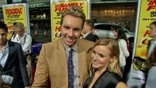 Dax Shepard and Kristen Bell appear at the premiere of Hit and Run in Los Angeles on August 14, 2012. - Provided courtesy of OTRC