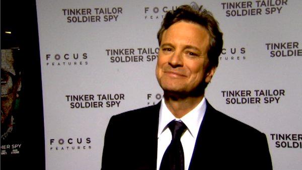 Colin Firth talks to OnTheRedCarpet.com at the premiere of 'Tinker Tailor Soldier Spy.'