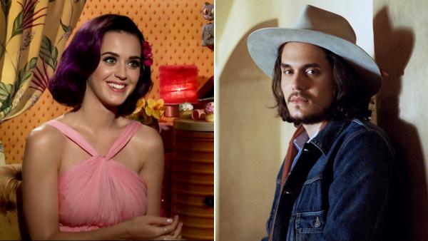 Katy Perry appears in a junket interview on June 21, 2012 talking to OnTheRedCarpet.com about religion, family and her fans. / John Mayer appears in an undated photo featured on his website.